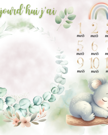 Panneau-Couverture anniversaire Charlie