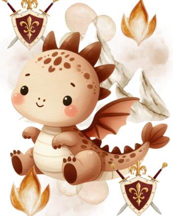 Panneau-Kilian dragon terracota